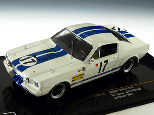 KBモデル（イクソ） シェルビー 350 GT 1967年ル・マン24時間 #17 ドライバー:C.Dubois/C.Tuerlinckx　ダイキャストカー　ミニカー