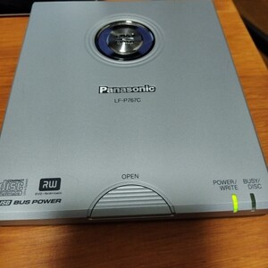 Panasonic LF-P767C ポータブル DVD MULTI ドライブ