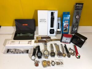 【現状品】中古品 ジャンク品 腕時計 時計 アクセサリー SMART WATCH サンローラン メンズ/レディース 等 おまとめセット 動作未確認