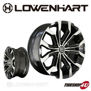 4本セット LOWENHART GXL106 20x8.5J 6/139.7 +20 レーベンハート ヨコハマ ジオランダー G015 A/T AT 275/55R20 FJクルーザー プラド など