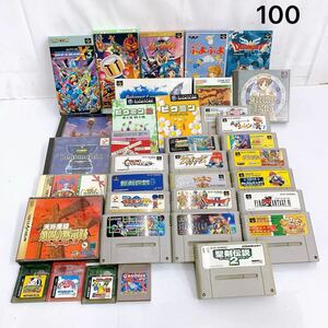 9SB027 1円〜 カセット まとめ ロックマン ピクミン マリオ ソフト ファミコン ゲームキューブ ゲームボーイ ゲーム 中古現状品動作未確認