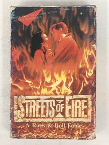 ■□ア028 STREETS OF FIRE ストリート・オブ・ファイヤー オリジナル・サウンドトラック カセットテープ□■