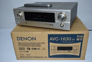 ☆Denon AVサラウンドアンプ プレミアムシルバー AVC-1630　リモコン付★10741