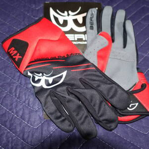 BERIK MX-ORION GLOVES XL 赤 べリック