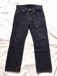 リーバイス Levi’s　５０１ブラック W３２L２９ レアサイズ