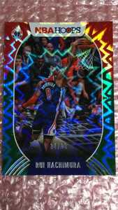 送料込即決 89枚限定 2020-21 Panini NBA Hoops Green No.197 Rui Hachimura 八村塁 グリーンエクスプロージョンパラレル レイカーズ