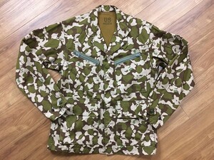 ミスターフリーダム × シュガーケーン MFSC SAIGON COWBOY 7.8oz.HBT EXPERIMENTAL CAMO EVAC JACKET sc13281 迷彩 ジャケット サイズM