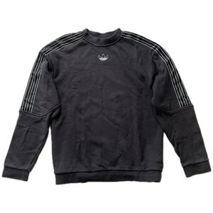 adidas アディダス トレーナー ブラック メンズ XSサイズ 冬物 ファッション 服 スポーツ トレーニング ファッション トップス 長袖 HMY