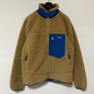 美品 人気カラー 2017 年 限定 パタゴニア レトロ X ジャケット S Patagonia Retro-X Jacket ボア フリース アッシュ タン tan