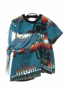 SACAI 19SS ペンドルトン Tシャツ 水色 サイズ 1 新品　定価64900円　サカイ Pendleton 19-04238 カットソー Ｔシャツ ネイティブ