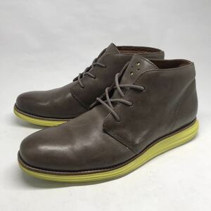 即決!定番! COLE HAAN ORIGINAL GRAND CHUKKA レザー ブラウン系 サイズ 10M C20319 / コールハーン グランドゼロ チャッカブーツ