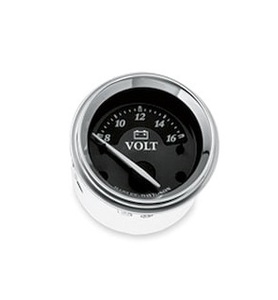 ☆処分 展示品 チタンメーター 2008-13 ツアラー トライク 等 74691-10 Voltmeter Titanium Face Gauge 