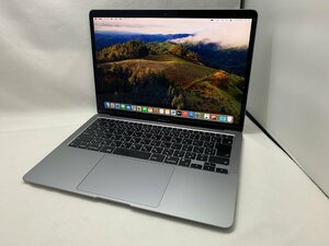 １円スタート！！ Apple MacBook Air A2337 (M1, 2020) スペースグレイ 訳あり品 [Nmc]