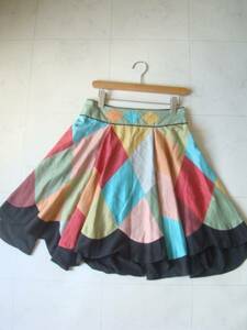 ジェシカオグデン 英国製シルクスカート size10