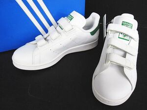 タグ付 未使用品 adidas stan smith cf アディダス スタンスミス ベルクロ S75187 23.5cm UK5 箱付 ◇07