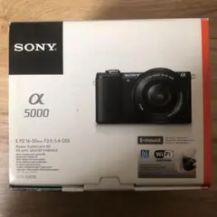 【美品・未使用】ＳＯＮＹ　α５０００　ＩＬＣＥ－５０００Ｌ　ブラック