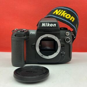 ♪ Nikon F100 一眼レフカメラ フィルムカメラ ボディ 動作確認済 シャッター、露出計OK ニコン