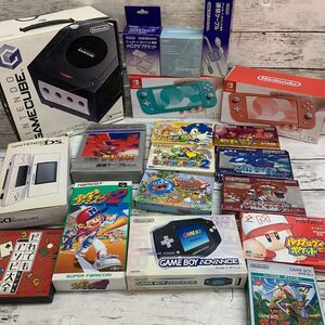 【中古品】ゲーム 空き箱 まとめ 19点 任天堂 ゲームキューブ アドバンス DSLite DS ソフト など 取説有り Nintendo ニンテンドー GAMECUBE