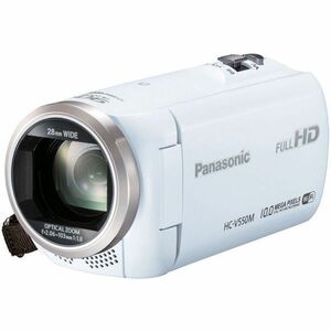 中古 １年保証 美品 Panasonic HC-V550M ホワイト