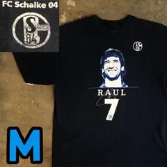 T2633 FC Schalke 04 プリントTシャツ アメカジ　古着