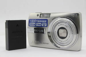 【返品保証】 オリンパス Olympus μ 1000 AF 3x バッテリー付き コンパクトデジタルカメラ s7597