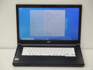 【1円スタート】富士通 LIFEBOOK A5510/D FMVA82025 Core i3 10110U 2.1Ghz 8GB 256GB(SSD) 15.6インチ HD (1366×768) Win10 Pro 64bit