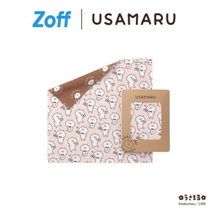 ★USAMARU★うさまる★Zoff★クリーナークロス★メガネ拭き★ピンク♪