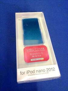 □訳有　ELECOM　iPod-nano2012　シェルカバー　AVA-N12PVBU　Λ□