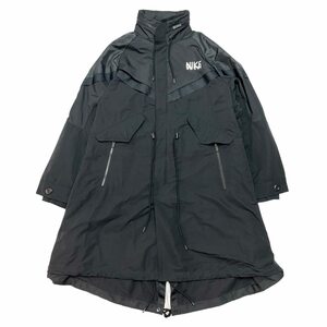 NIKE ナイキ　x sacai Nylon Trench Jacket ブラック サイズ:XL