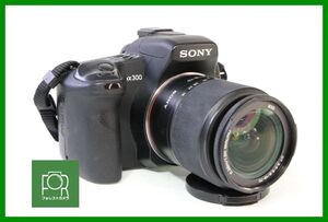 【同梱歓迎】実用■SONY α300 / DT 18-70mm F3.5-5.6 MACRO■バッテリー付き・チャージャーなし■1102