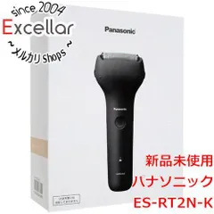 [bn:12] Panasonic　メンズシェーバー 3枚刃　ES-RT2N-K　黒