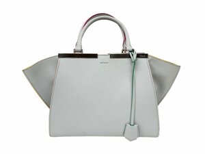 FENDI (フェンディ) 3JOURS トロワジュール 2WAY ハンドバッグ ショルダーバッグ 8BH279 5C3 F07ML グレー レディース/028