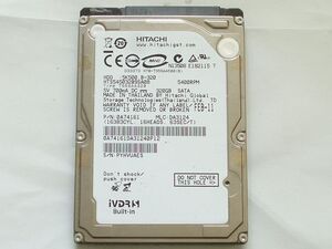 320GB 【大容量！長時間録画！送料安い！】 日立 Woooシリーズ対応 320GB IVDR-S 2.5インチ 内蔵HDD HITACHI HTS545032B9SA08【動作品】