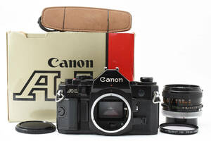 ■ 美品 ■ キャノン Canon A-1 + FD 50mm F1.8 S.C. 露出計作動 シャッター鳴きなし 《完動品》　#C1158