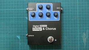 DIYエフェクター Digital Stereo Delay & Chorus