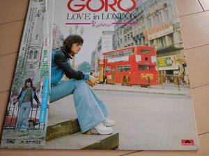 LP レコード　GORO　LOVE　in LONDON　№1108