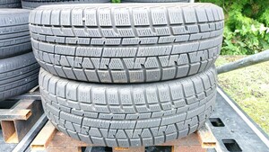 ☆195/65R15 91Q ヨコハマ アイスガード IG50PLUS 2019年製造 残り溝6～7㎜ 中古2本セット☆