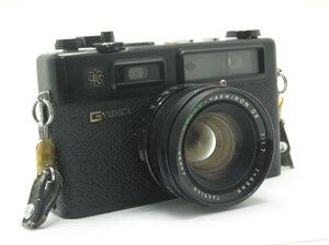 ★ハローカメラ★ 4697 YASHICA ELECTRO 35 GTN ブラック ( COLOR-YASHINON DX 45mm F1.7 )難有 動作品 現状 1円スタート 即決あり