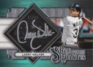 【LARRY WALKER】直筆サインカード SILVER INK 30枚限定 2022 TOPPS AUTO FIVE STAR AUTOGRAPH