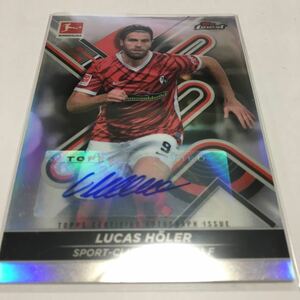 ★【Lucas Holer ルーカス・ヘーラー フライブルク 】2021-22 Topps Finest Bundesliga 直筆サインカード★即決