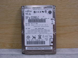 △F/059●富士通 FUJITSU☆2.5インチHDD(ハードディスク)☆80GB UltraATA100 4200rpm☆MHV2080AT☆中古品