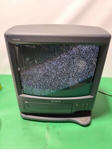 「2FZ51」 ソニー SONY テレビデオ ブラウン管テレビ トリニトロンカラービデオテレビ KV-14VH03 本体のみ 通電確認のみ