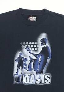 OASIS ネイビー Tシャツ サイズ S オアシス UK ロック バンド 00s ビンテージ