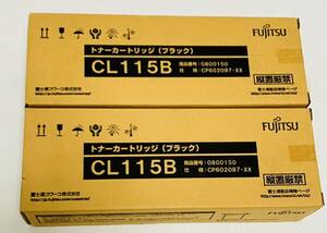 富士通 純正品 トナーカートリッジ CL115B K（ブラック）　未使用