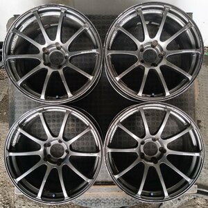 管理番号：A8-204【4本価額】【18×9J 5x114.3 ET+29 ハブ73】YOKOHAMA ADVAN RACING・店頭引取可能・適格請求書発行可能