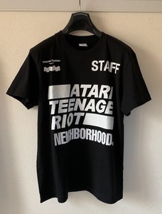 希少 非売品 Amazon Fashion Week AT TOKYO NEIGHBORHOOD ATARI TEENAGE RIOT STAFF スタッフ TEE T シャツ size: S 新品 即発送可