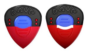 即決◆新品◆送料無料DAVA CLICK PICK 2つのモードで柔らかさが変わる ギター ピック 2枚入/メール便