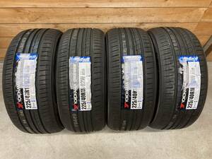 送料無料 未使用 【 ヨコハマ ブルーアース AE50 4本 】 225/40R18 23年製 夏タイヤ ノーマルタイヤ タイヤのみ 【605021オ】