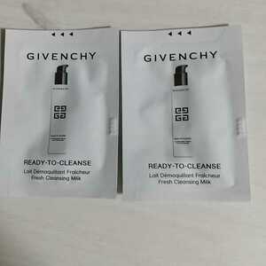 【GIVENCHY*ジバンシー】レディトゥクレンズミルク(クレンジングミルク)*サンプル2包