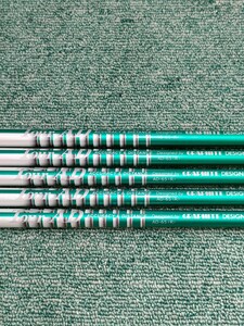 GRAPHITE DESIGN TOUR AD65r クアトロカラー アイアン用 6〜Pw 5本セット Rフレックス シャフト 20240623 グリーン 